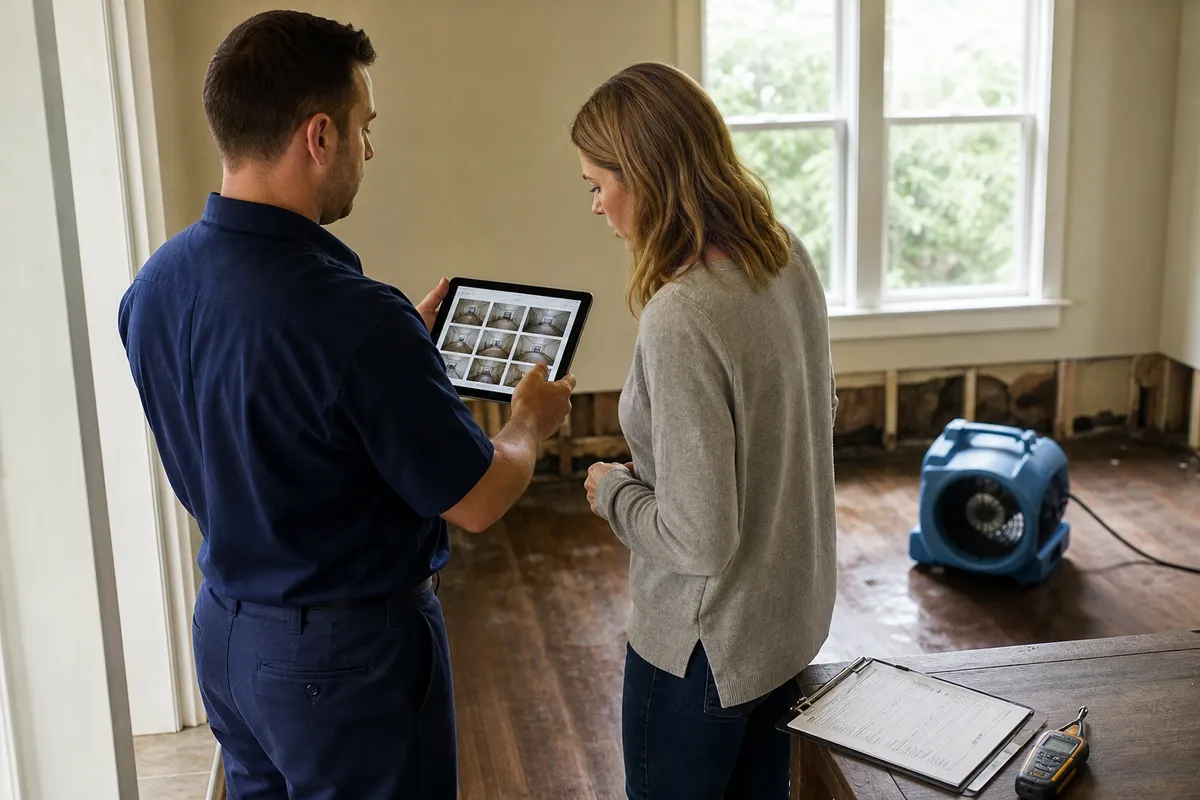Insurance claim documentation for Upper East Side property restoration